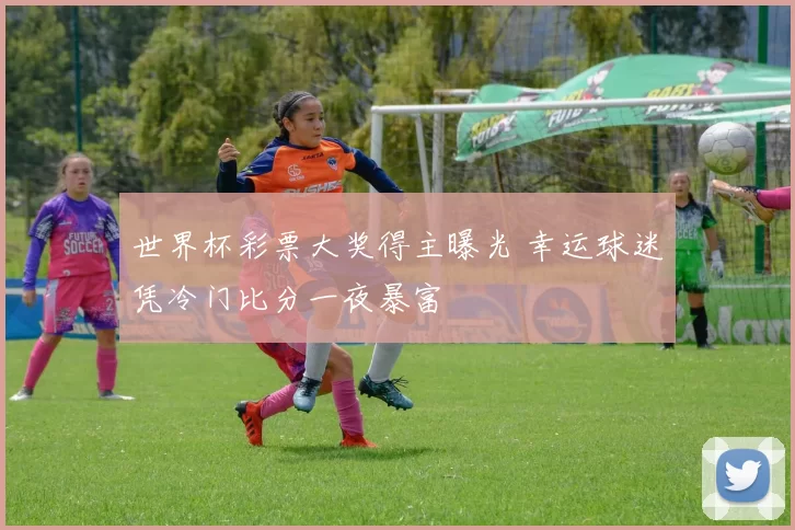 世界杯彩票大奖得主曝光 幸运球迷凭冷门比分一夜暴富