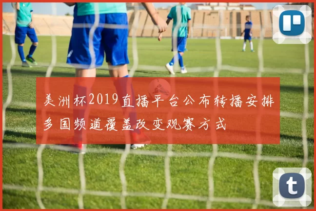美洲杯2019直播平台公布转播安排多国频道覆盖改变观赛方式